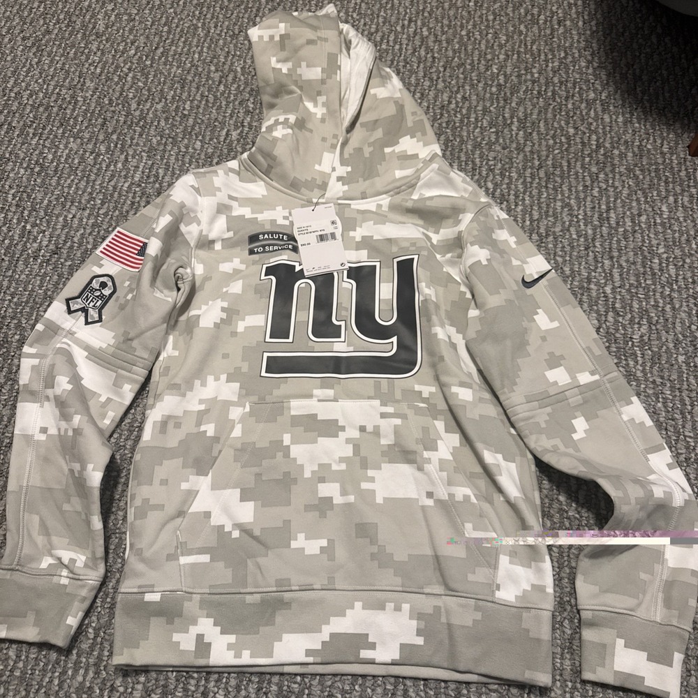 Nike‎ New York Giants 2024 Salute to Service Club Hoodie Youth Medium 10/12 New